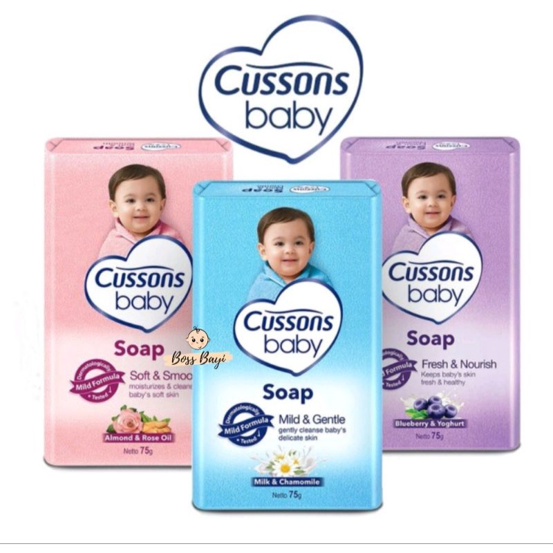 CUSSONS BABY - Soap 75gr / Sabun Bayi Batang