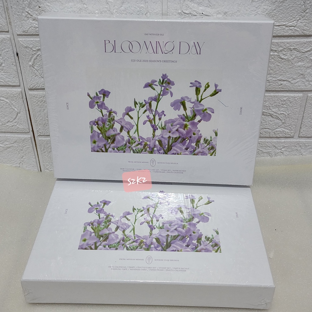 (G)I-DLE SEASON'S GREETINGS 2023 BLOOMING DAY GIDLE READY STOCK