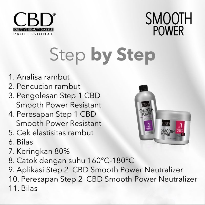 CBD Smooth Power Keratin 500gr / Smothing Keratin