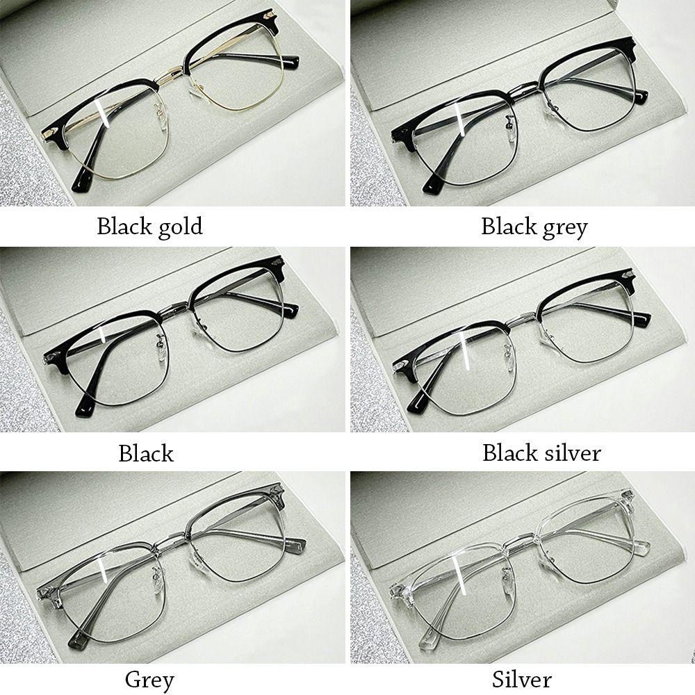 R-flower Anti-Blue Light Kacamata Pria Wanita Portable Tahan Lama Ultra Light Frame