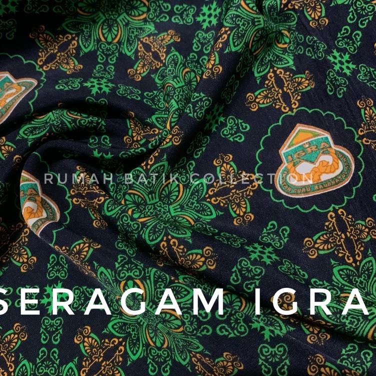 I28 Kain Seragam Guru RA // BATIK IGRA SERBA MURAH ➞