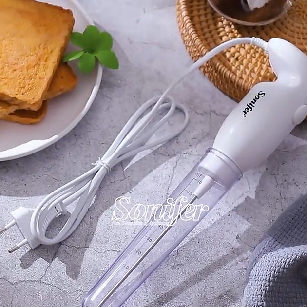 Sonifer SF 8073 Milk Frother Hand Mixer Pengaduk Susu Kopi Foamer Electric Elektrik pengocok minuman listrik drink mixer pengocok  Sonifer Milk Frother Mixer Pengaduk Susu Kopi Foamer