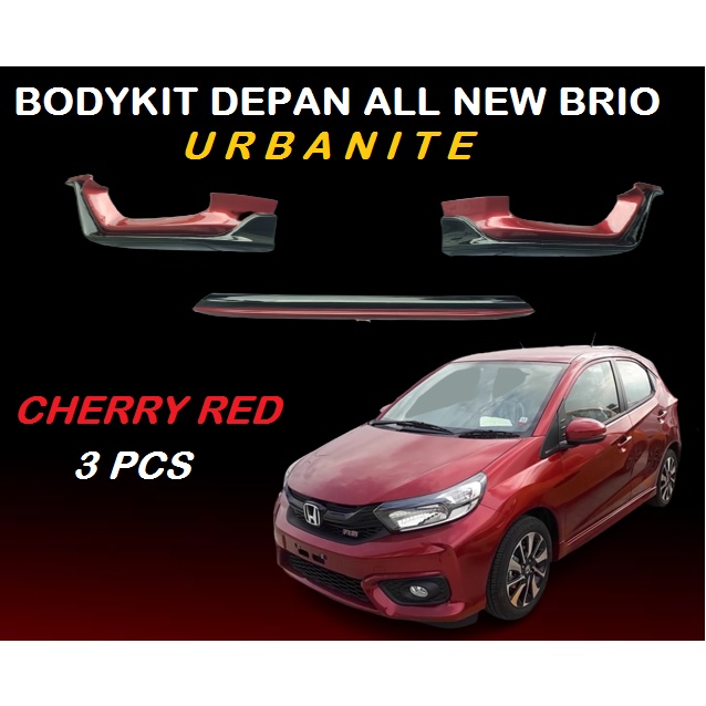 BODYKIT ALL NEW BRIO DEPAN URBANITE CHERRY RED