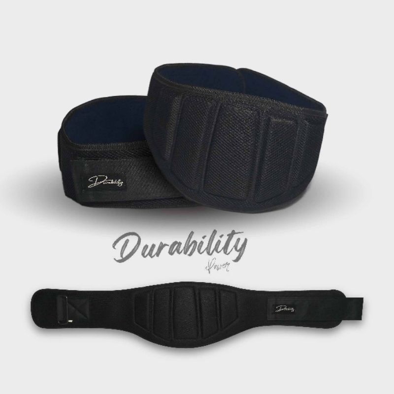 SABUK GYM SABUK FITNESS POWER BELT SABUK ANGKAT BEBAN (DurabilityPower)