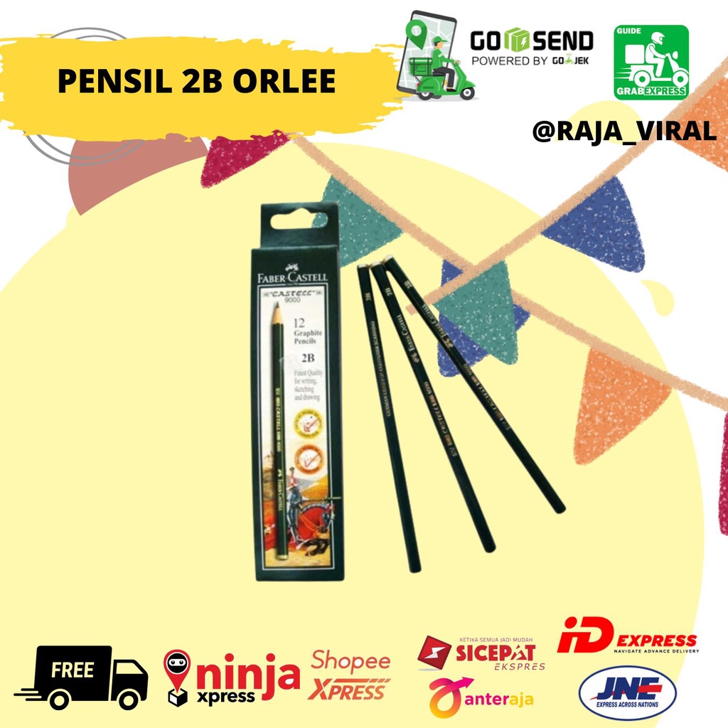 

pensil 2b (isi 12) orlee