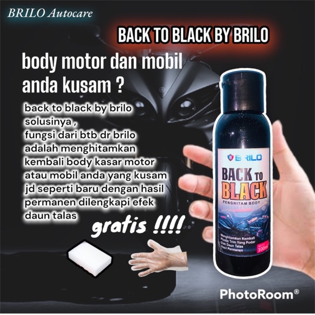 Penghitam Body Motor // Black Magic // Penghitam Motor // Black Magic Penghitam Bodi Motor Permanen 