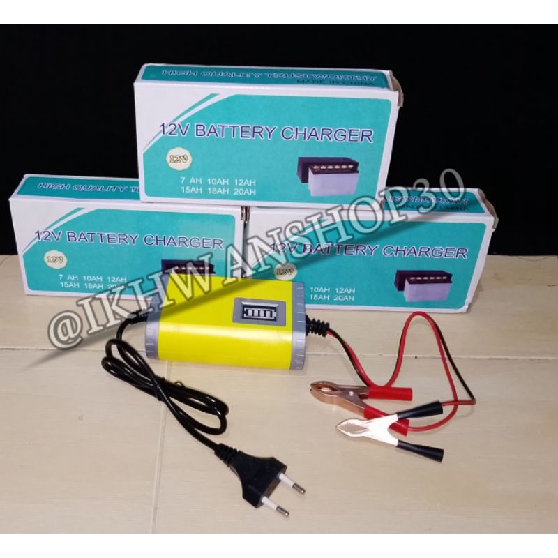 Jual Alat cas aki 12v 2A | Shopee Indonesia