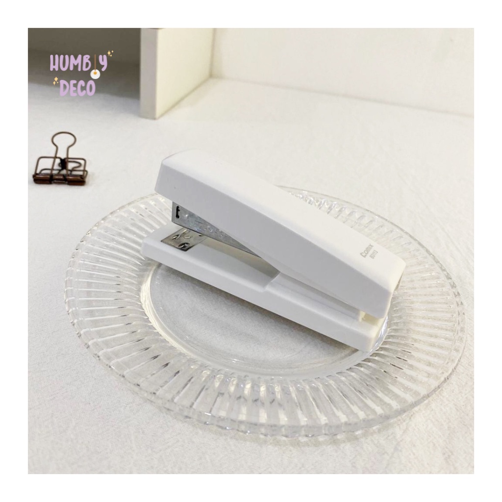 

Korean Aesthetic Minimalist White Stapler Office Stationery | Stapler Putih Minimalis dan Aestetik ala Korea Style