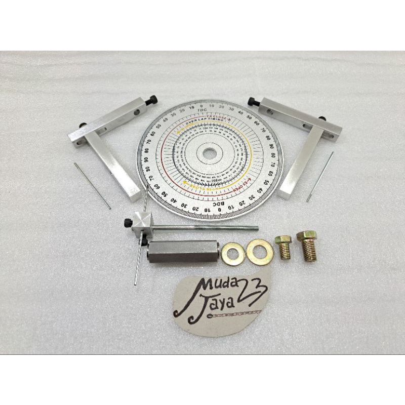 Busur derajat dial set stand dial dudukan busur dayelan lengkap tanpa dial