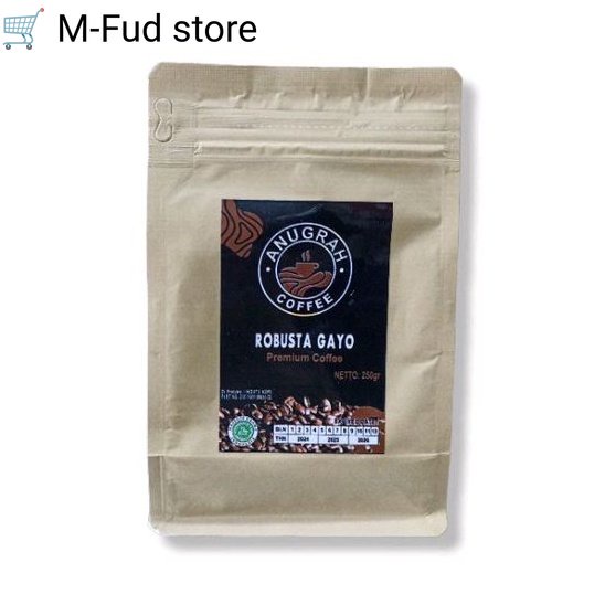 Jual Kopi Bubuk Robusta Gayo Premium Asli Aceh 250gr By Anugrah Souvenir Shopee Indonesia 1046