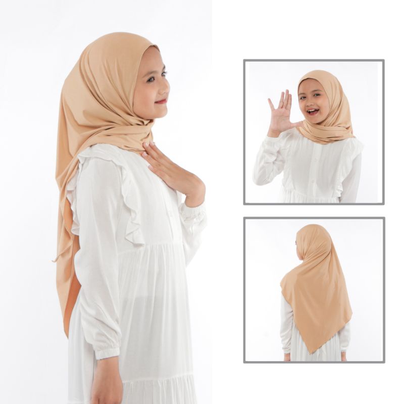 Hijab Instan Pashmina Anak Tanggung Usia 4 Sampai 15 Tahun