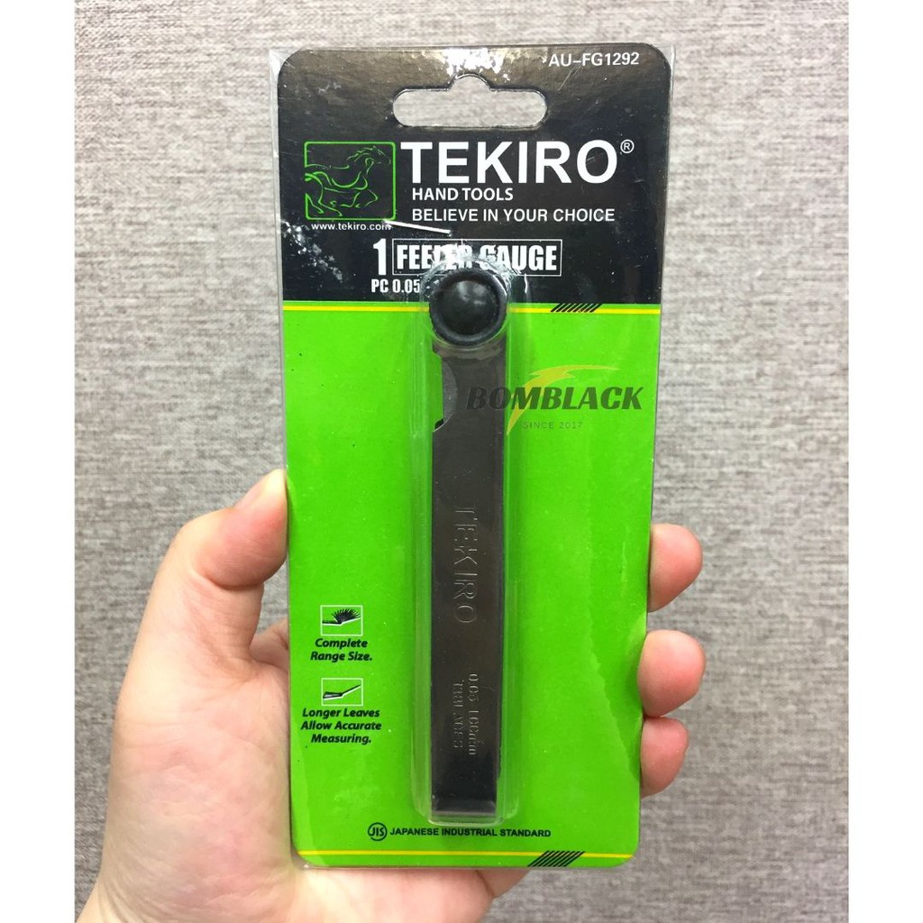 TEKIRO Kunci Stel Klep 13 pcs Feeler Gauge 13 Blade Fuller Blade Gauge