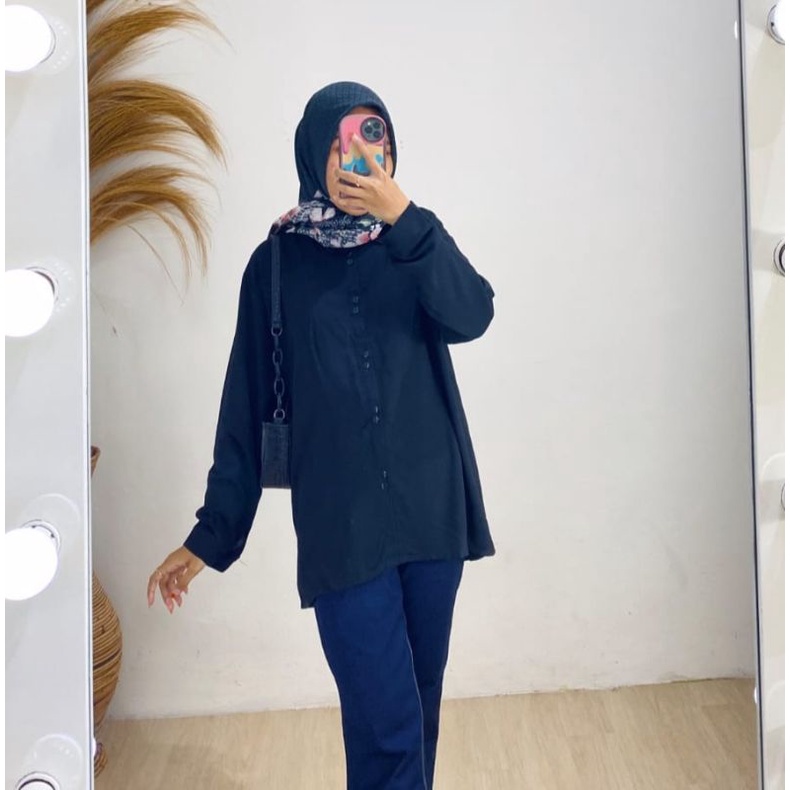 KEMEJA BASIC//KEMEJA RAYON//KEMEJA WANITA