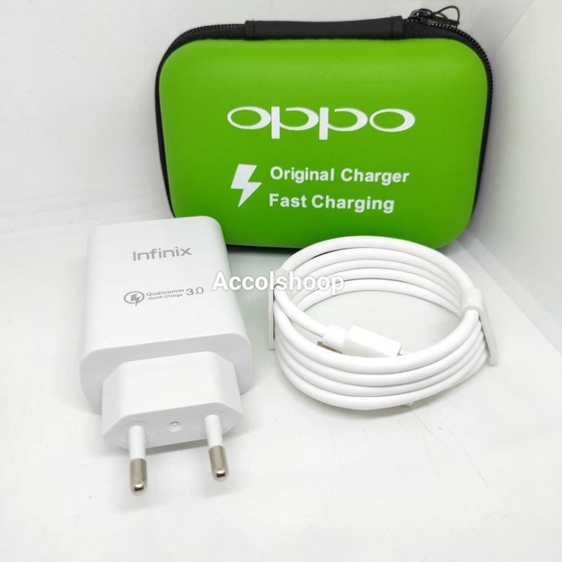 Charger Infinix Type C 3.5A 33W Fast Charging Plus Dompet Charger