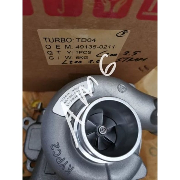 turbo charger L200 Strada 2.5 4d56t