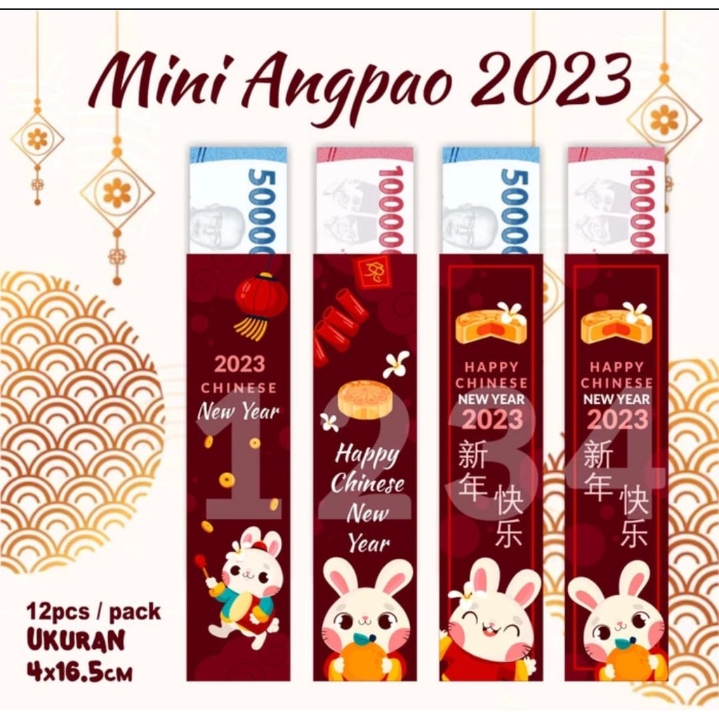 

Angpao Imlek 2023 | Kelinci Angpao Unik Panjang | Kertas Merah | Angpao | Imlek 2023 | Chinese New Year | Lunar Day