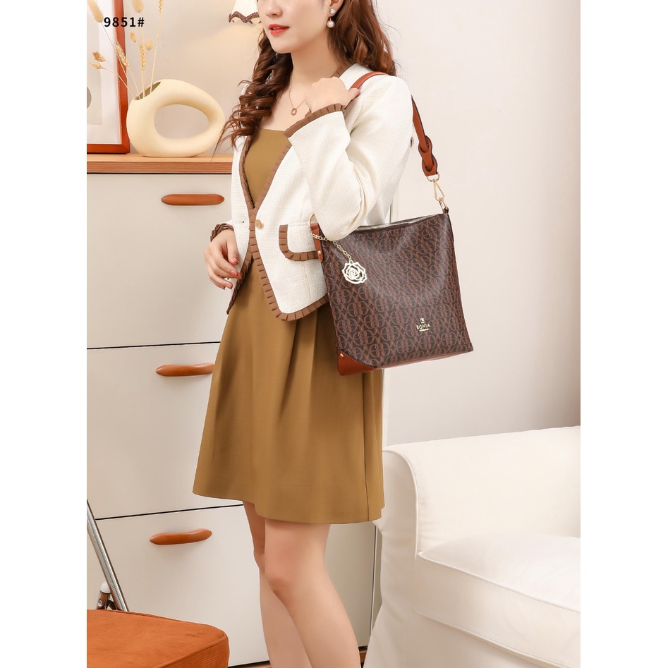 BO New Motif Hobo Shoulder Bag 9851