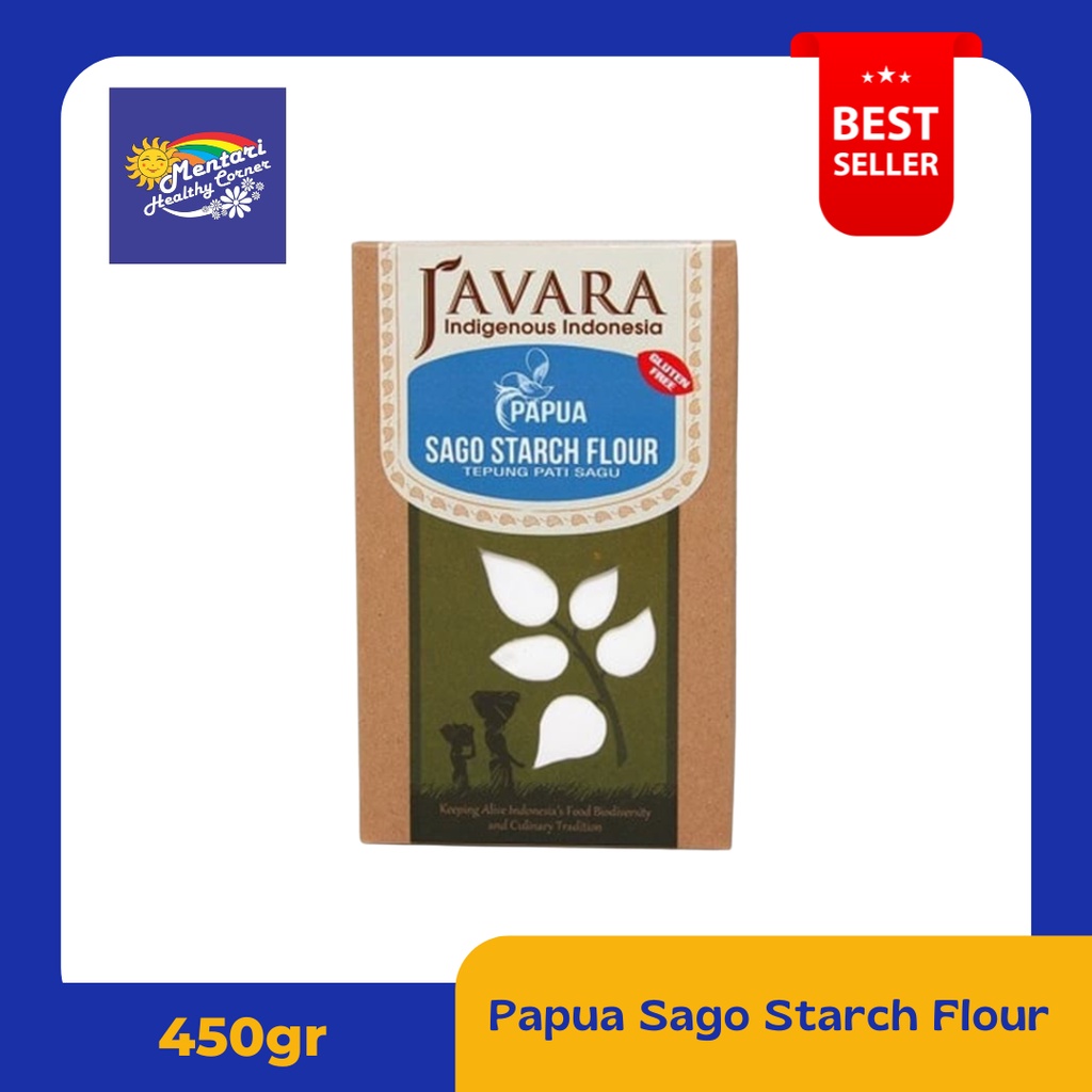 Javara Sagu Pati Papua 450 gr /  Papua Sago Starch Flour 450 gr