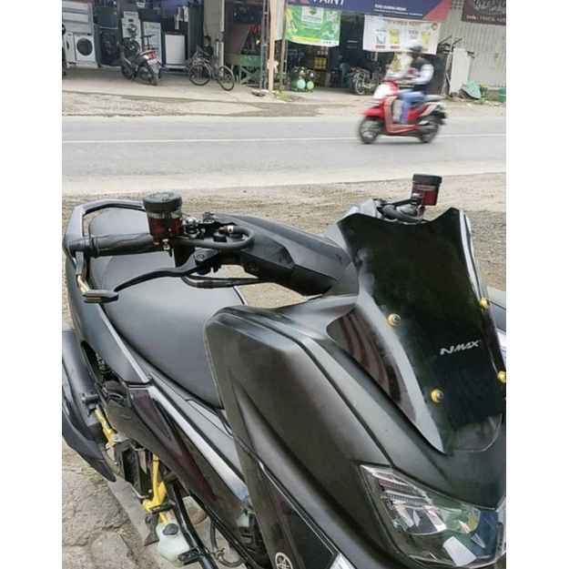 Master Rem Nmax Model Tabung Smoke Jumbo Pisah Universal Semua Motor Nmax,Xmax.Pcx,Adv Dan Motor Lain Nya