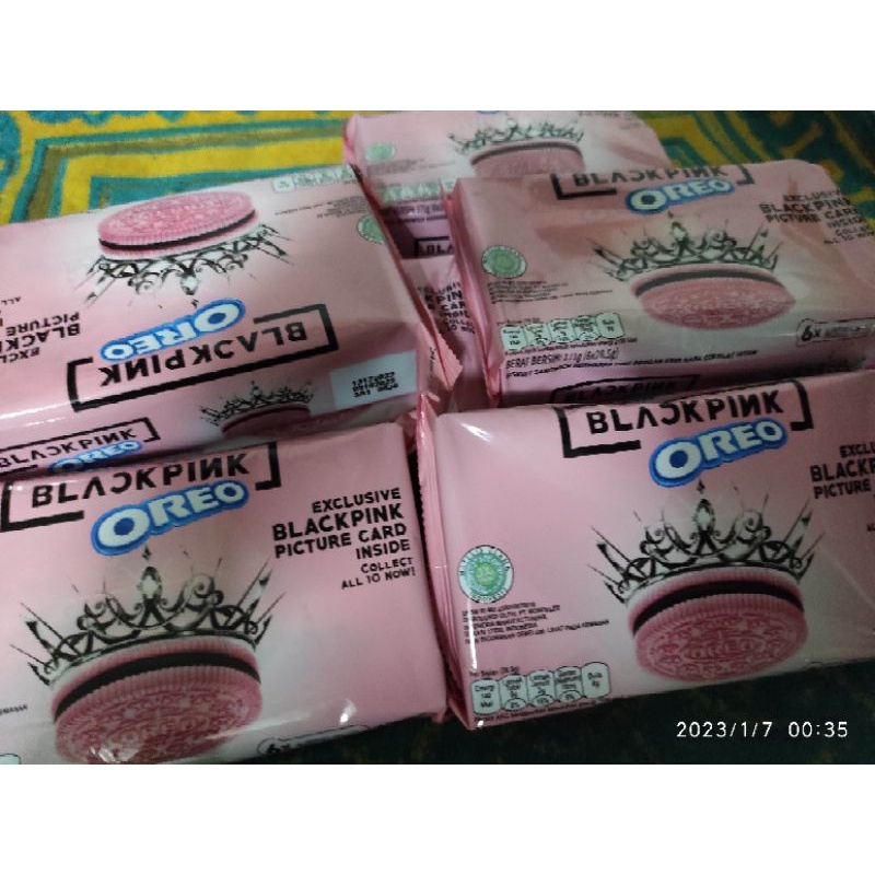 

OREO BLACKPINK BOX 171g include photocard GRATIS BIAYA KIRIM WILAYAH JAKARTA