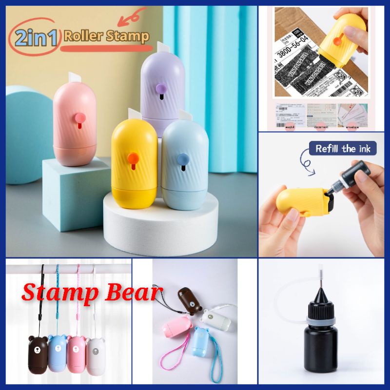 STAMP ROLLER CUTTER STEMPEL PENUTUP PELINDUNG ALAMAT IDENTITAS DIRI STAMP ROLLER 2 IN 1 CUTTER STAMP ROLLER DATA STAMP ROLLER KARAKTER STEMPEL NAMA STEMPEL PELINDUNG DATA  BAK STEMPEL ROL STEMPEL KANTOR STEMPEL PENGHAPUS