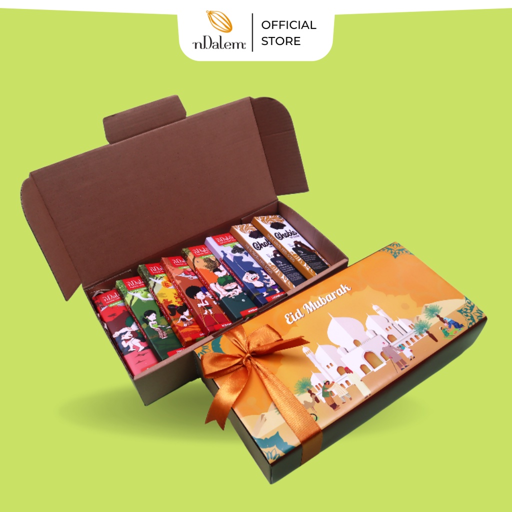 

Hampers Lebaran | Box Hampers Lebaran | Parsel Lebaran dan Ramadan | Hampers Lebaran Idul Fitri | Cokelat nDalem Jingga ( Free Card)