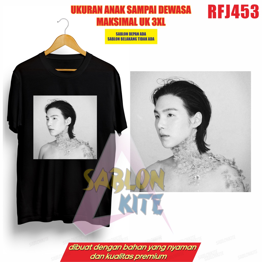 Kaos Suga bw RFJ453 SG ada ukuran 3xl