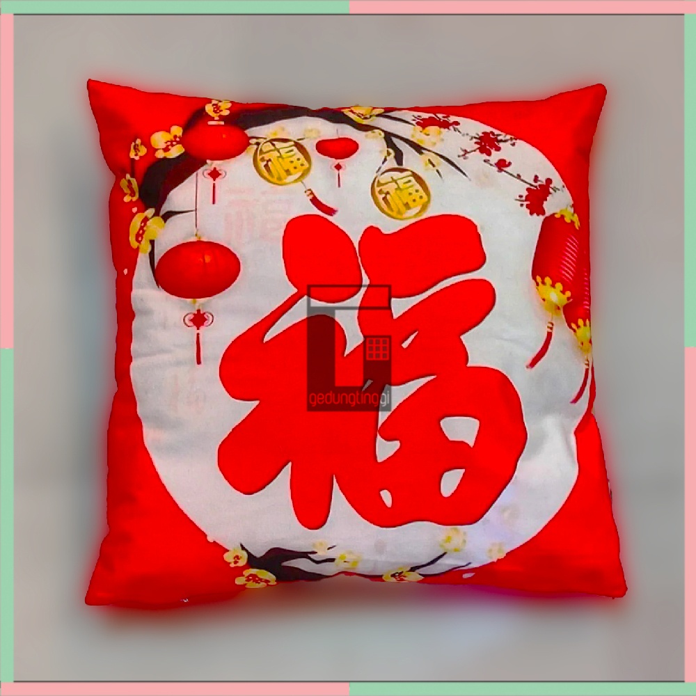 Sarung Cover Bantal Kursi Sofa Tidur Bulu Rasfur Aesthetic Estetik Karakter Hadiah Kado Imlek Sincia Motif Shio Kelinci Fuk Fu Ikan Koi Koki Emas Gold Merah Guling Bonita Satin Kecil Katun Kintakun Batik Nct Set Resleting 43x43 42x42 40x40 45x45 cm Murah