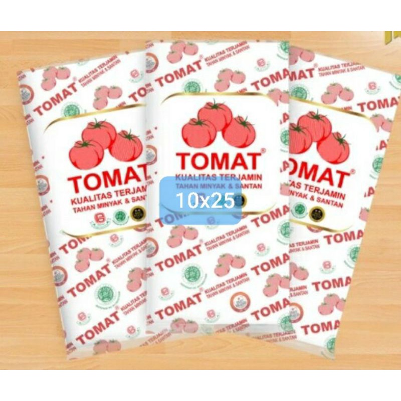 PLASTIK PE TOMAT 10X25