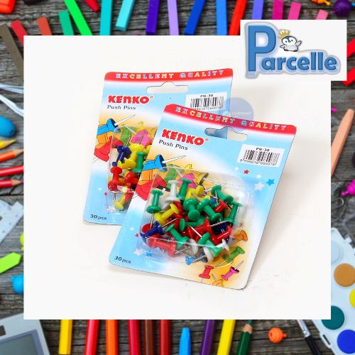 

PUSH PIN KENKO/PAKU WARNA WARNI
