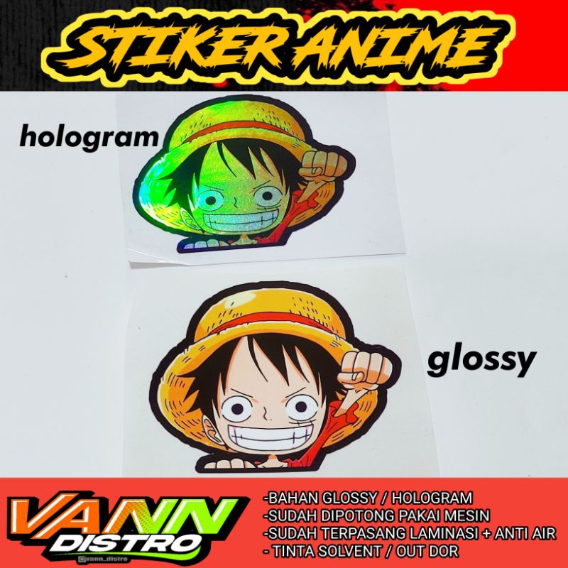 Stiker Luffy B