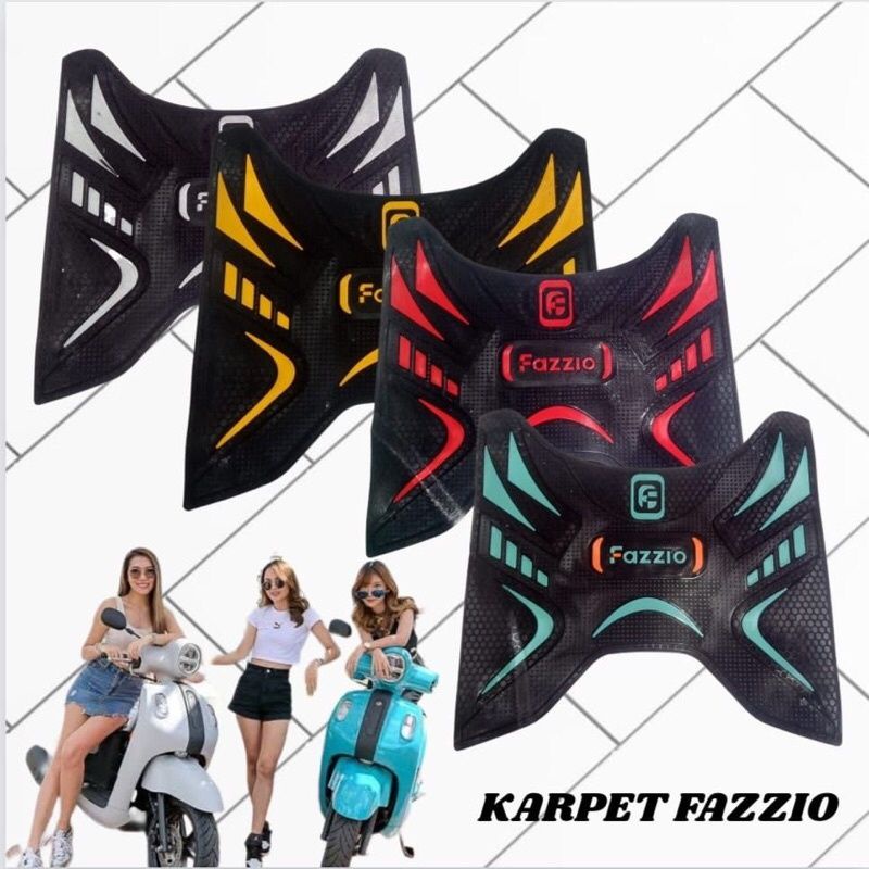 NEW KARPET FAZZIO KARPET YAMAHA FAZZIO KARPET ALAS KAKI MOTOR YAMAHA FAZZIO KARPET FAZZIO 2022 KARPET PIJAKAN ALAS KAKI FAZZIO