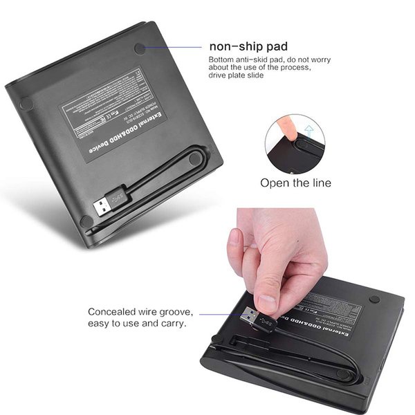 External DVD RW / DVD Rom POP-UP USB 3.0
