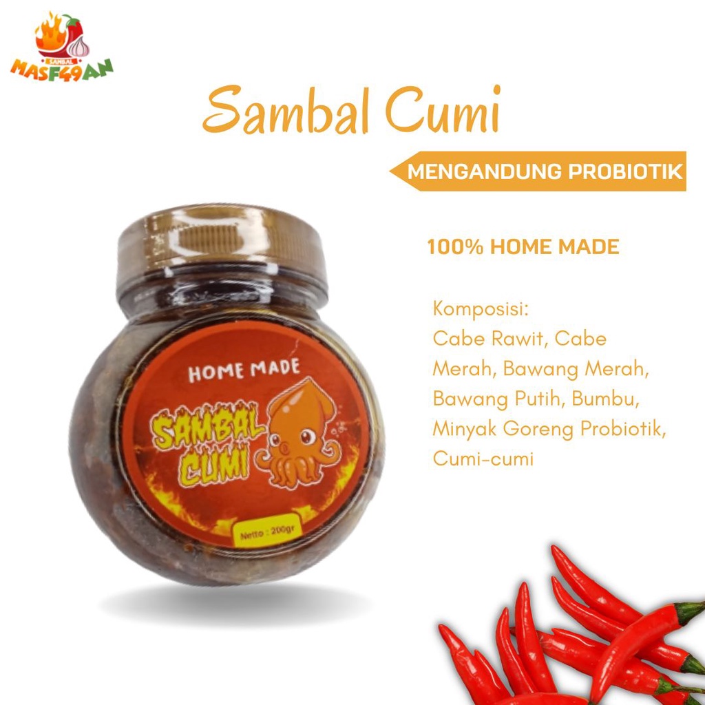

Sambal Cumi Probiotik Sambal Home Made