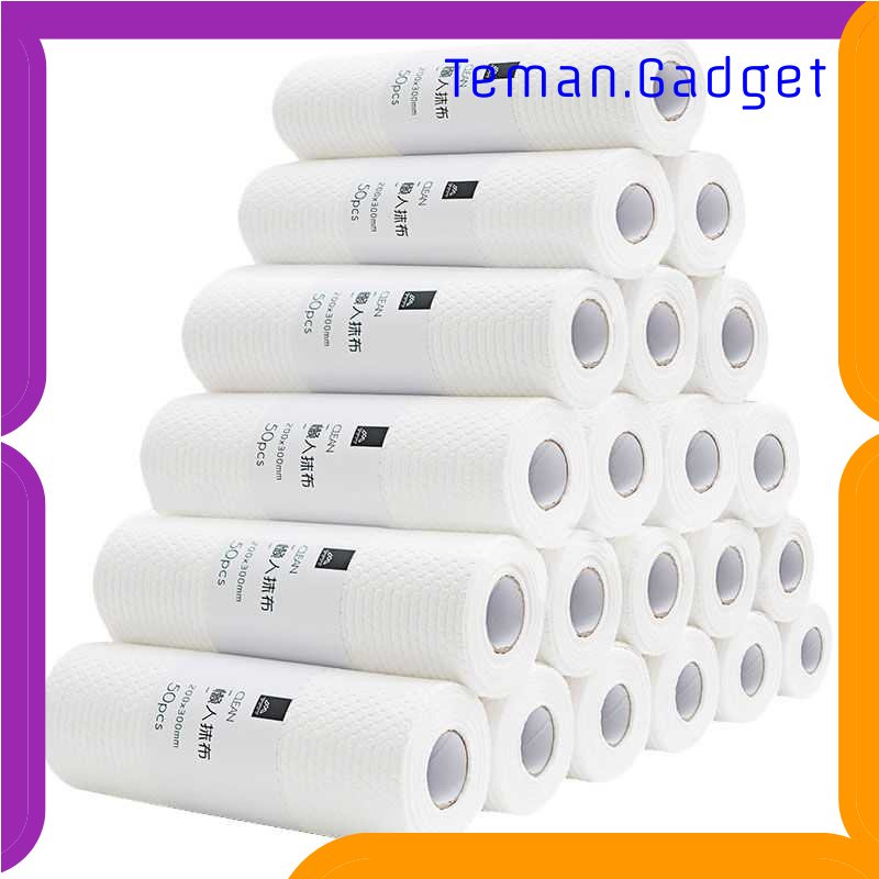 TG - DPR Qian Feng Tisu Kertas Reusable Paper Towel 1 Roll (50 Helai) - MB104P