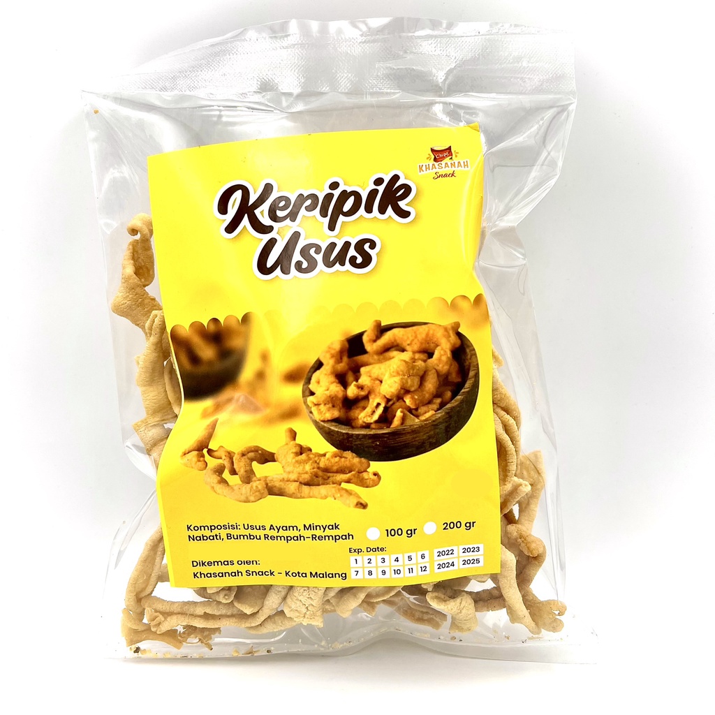 

Khasanah - Keripik Usus Tanpa Tepung