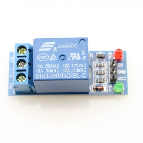 RELAY 5V 1 CHANNEL OUTPUT 250VAC 30VDC 10A MODULE FOR ARDUINO