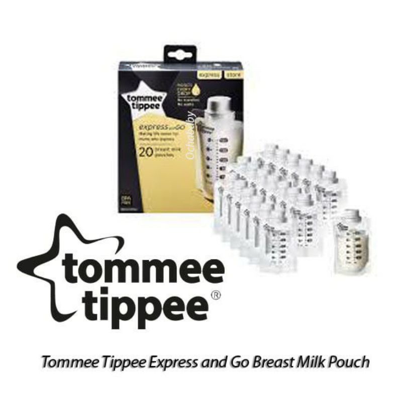tommee tippee breast milk pouches 20/breast milk pouches tommee tippee isi 20/tommee tippee pouch isi 20