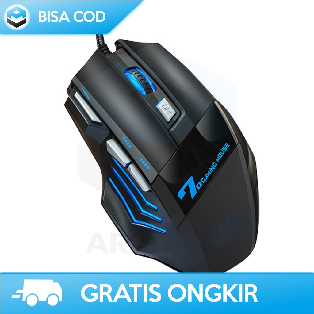 PAKET GAMING MOUSE OPTICAL DAN KEYBOARD MECHANICAL RGB PREMIUM QUALITY