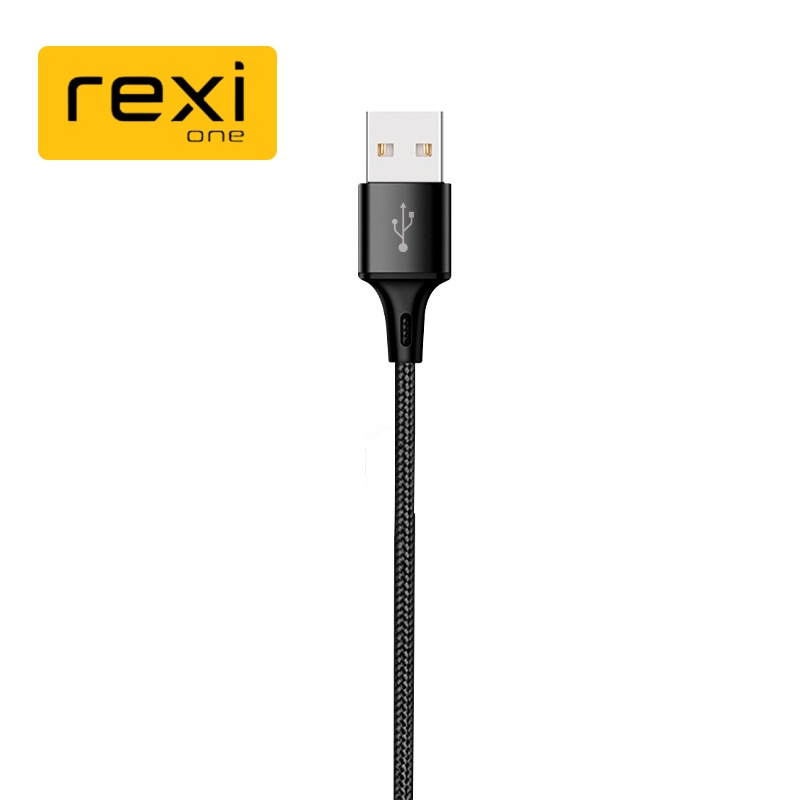 Kabel Data Rexi KD01-T 3-In-1 (Micro, Type-C , Lightning) Double Press 120 CM LENGTH KD01-T kabel Cable