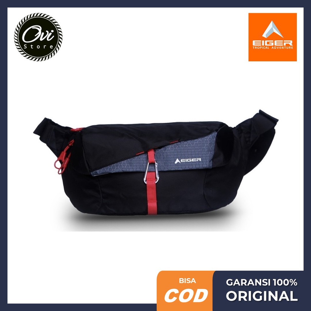EIGER1989 Ascenda Cross Link Waist Bag Tas Pinggang Selempang Original