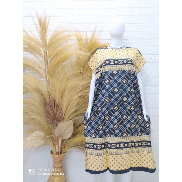 Daster Jumbo Bali songket / canel