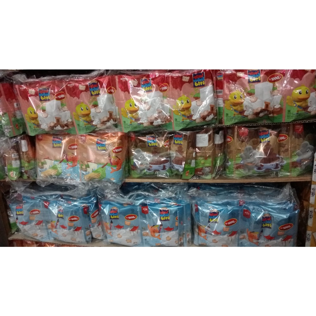 

SNACK TINI WINI BITI 1000 ISI 10 PCS/ PACK