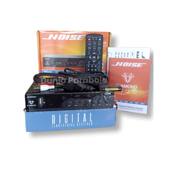 set top box tv digital noise DVB T2 sinyal paling peka Noise