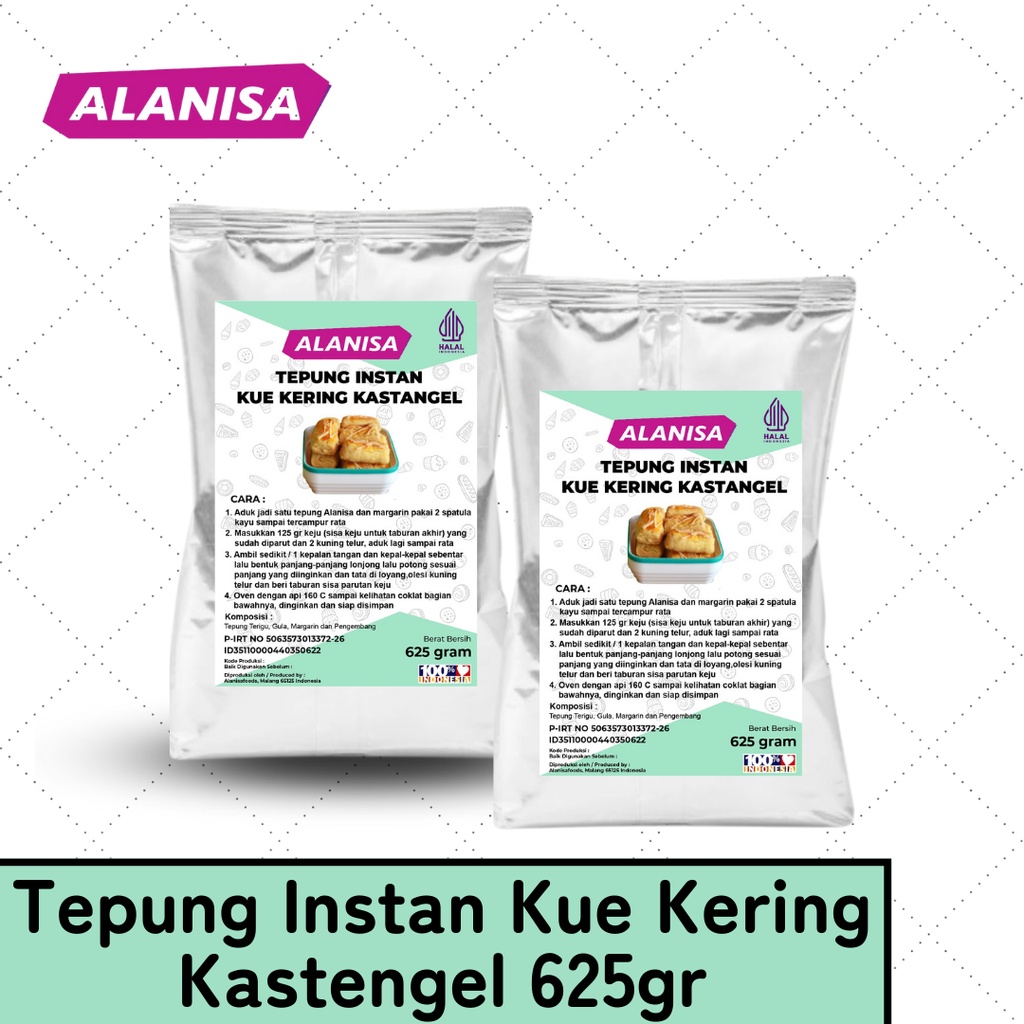 

Tepung Kue Kering Kastengel 625gr
