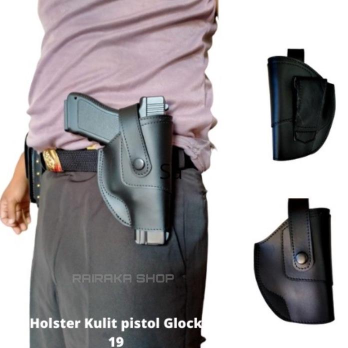 [SMC69] Holster Kulit Sarung Pistol Kulit Asli ORIGINAL ➳Murah