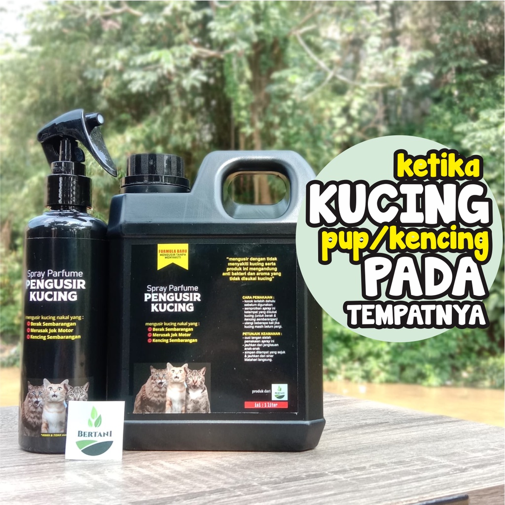 PENGUSIR KUCING LIAR Berak dan Pipis Sembarangan | Cat Repellent Spray