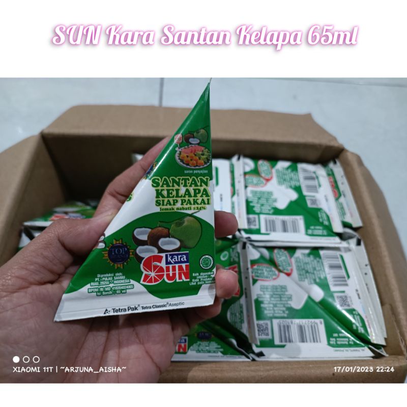 

SUN KARA Santan Kelapa 65ml