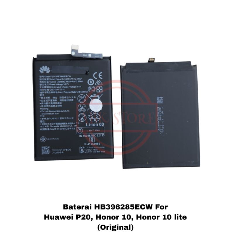 BATERAI BATTERY P20 / HONOR 10 / HONOR 10 LITE HB396285ECW