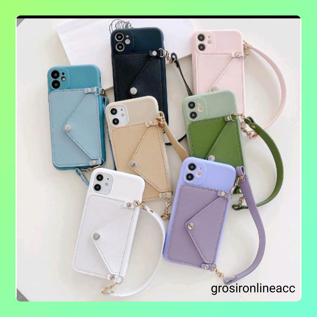 Casing Model dompet tas FH60 WM for Samsung J2 J3 J4 J4+ J5 J6 J6+ J7 Note 10 10+ 20 Ultra Lite S10 S20 S21 S22 FE 5G Prime Pro